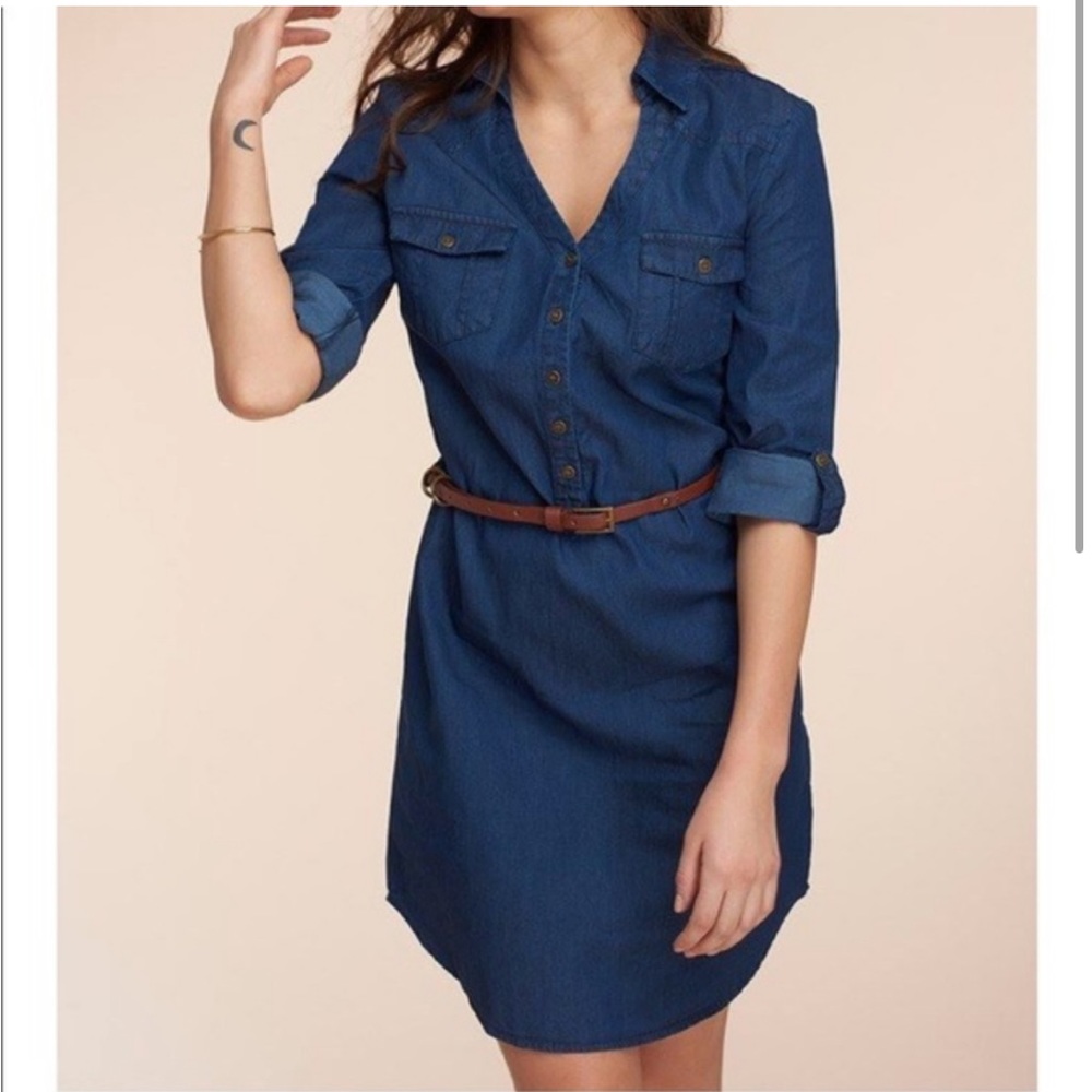 Denim dress